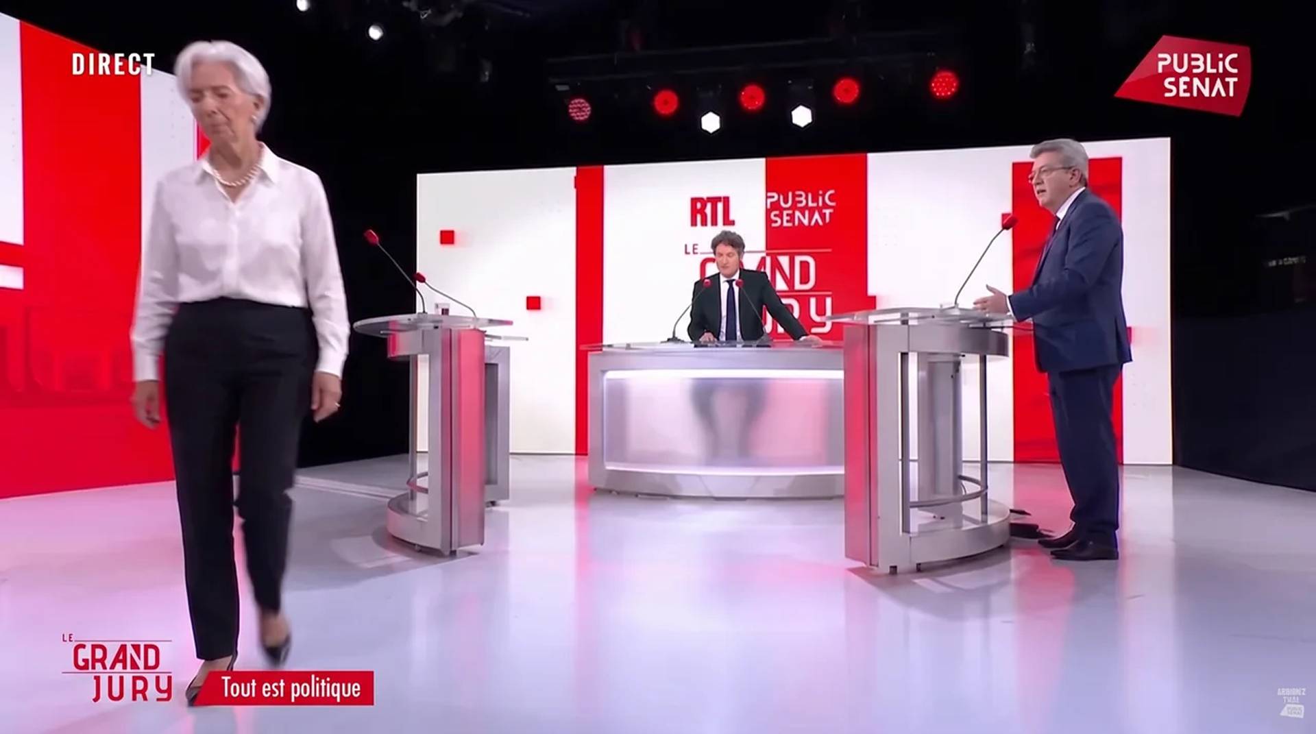 La chaise vide après le départ de la présidente de la BCE